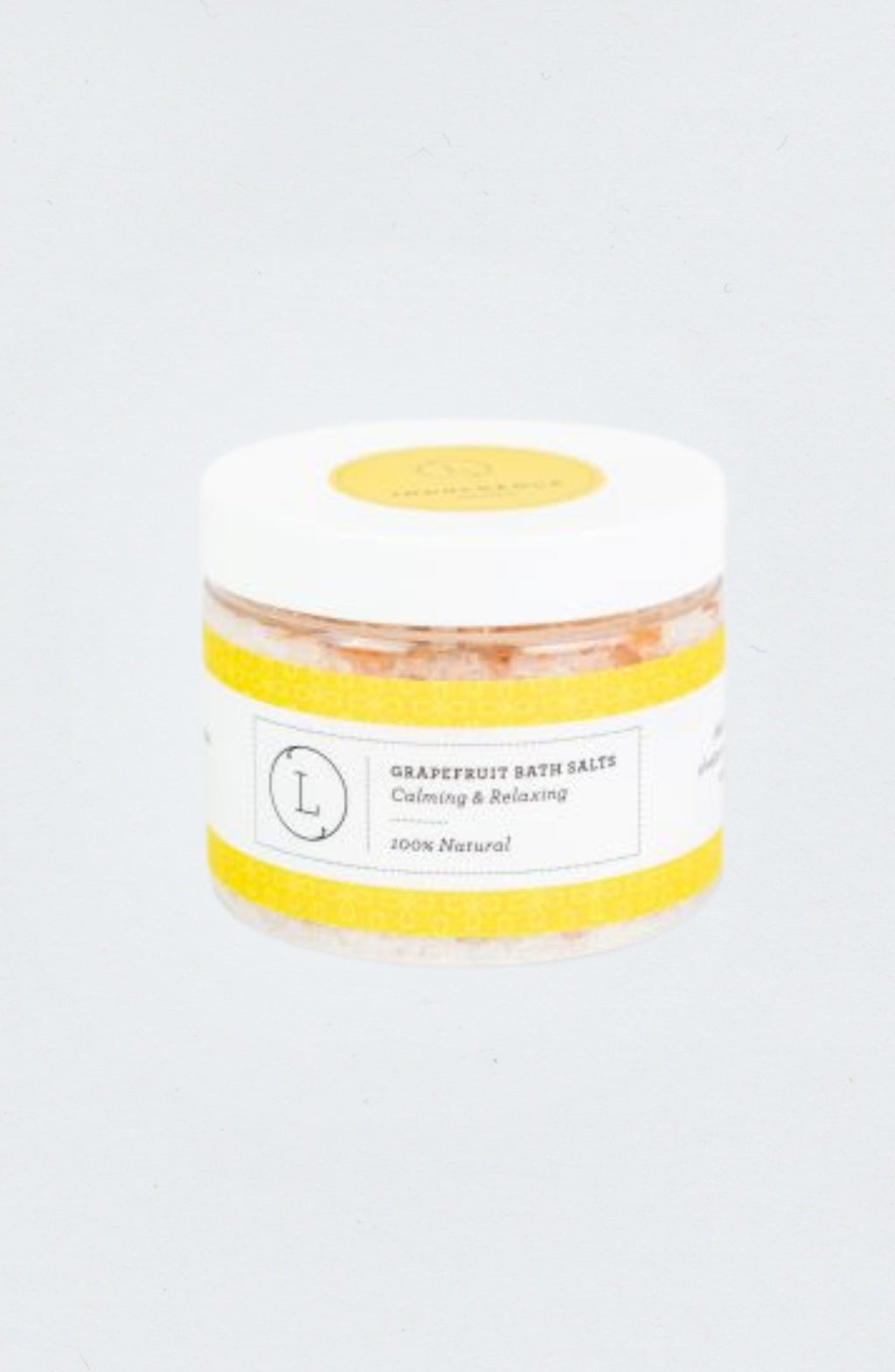 Grapefruit Natural Bath Salt Soak with Dead sea, Epsom and Himalayan salts-1