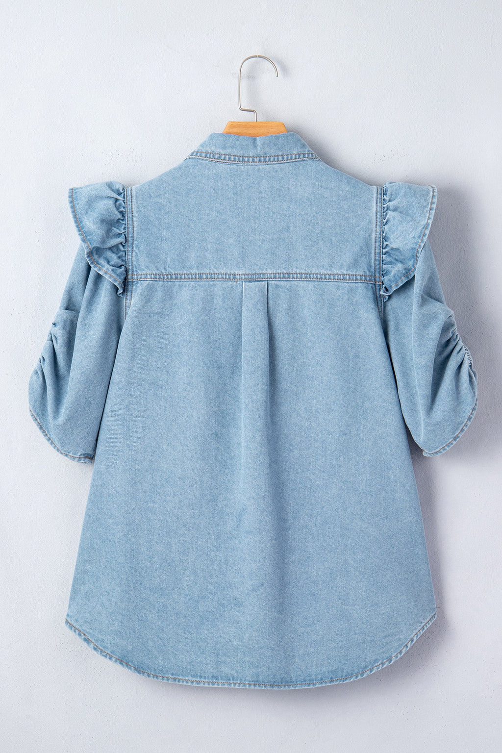 Miah Down Flap Shirt-4