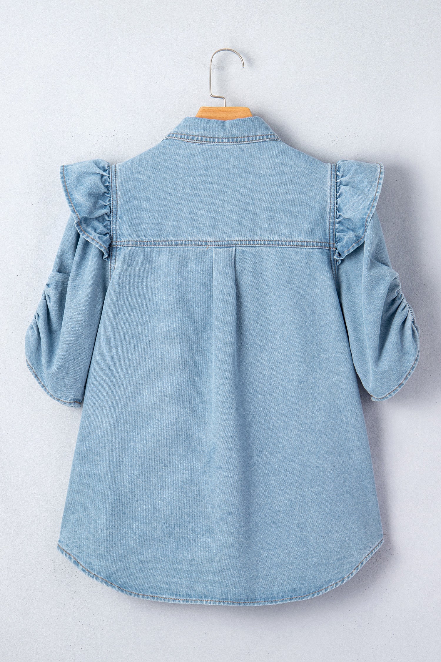 Miah Down Flap Shirt-4