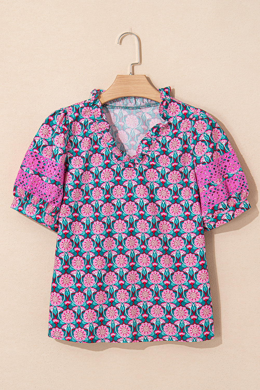 Caylee Puff Sleeve Top-3
