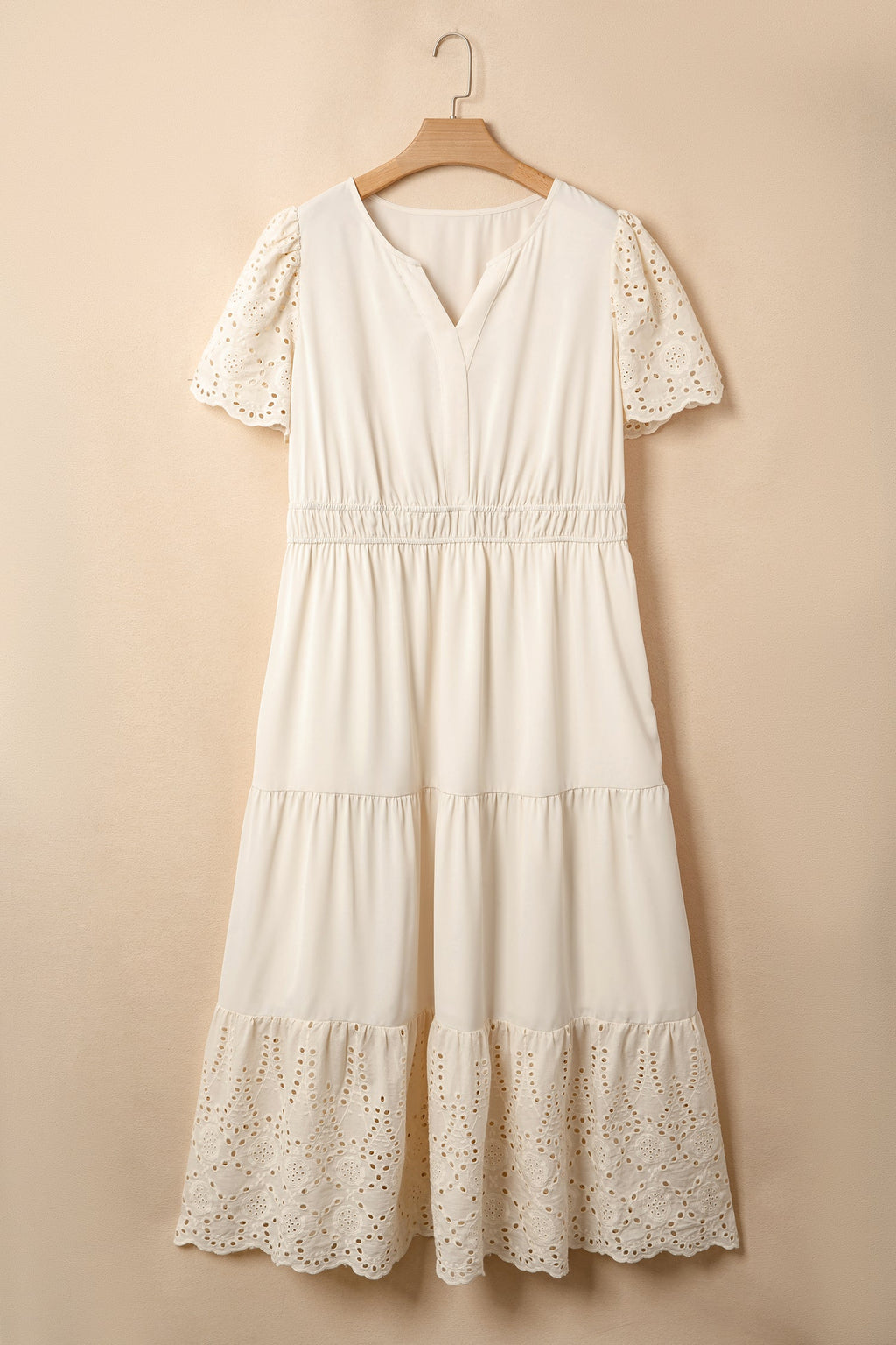 Geraldine Sleeve Maxi PLUS Dress-3