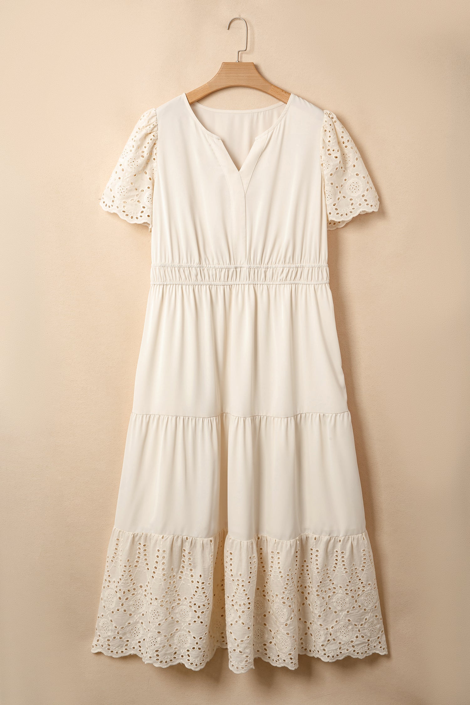Geraldine Sleeve Maxi PLUS Dress-3