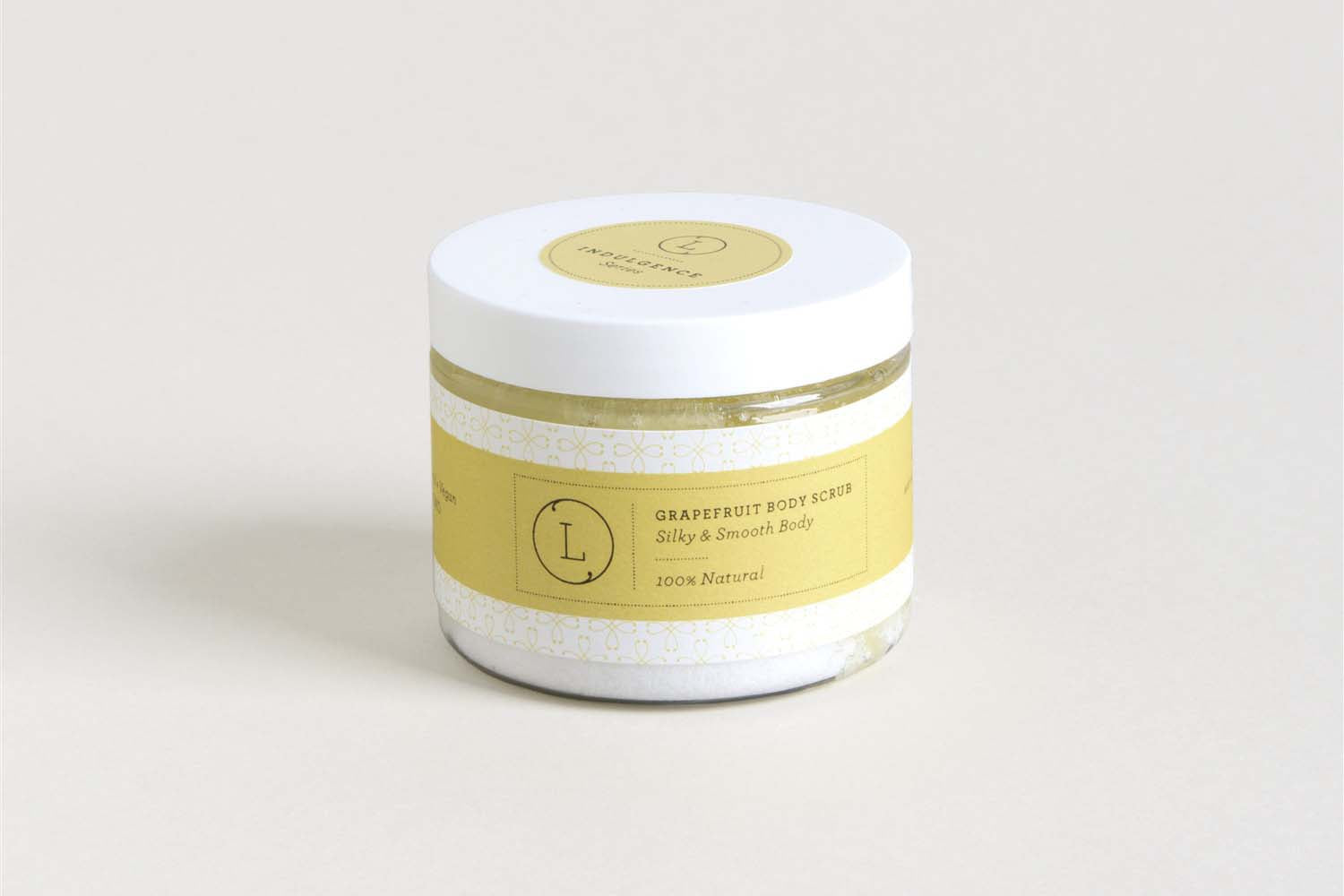 Grapefruit Body Salt Scrub - Moisturizing and fresh-0