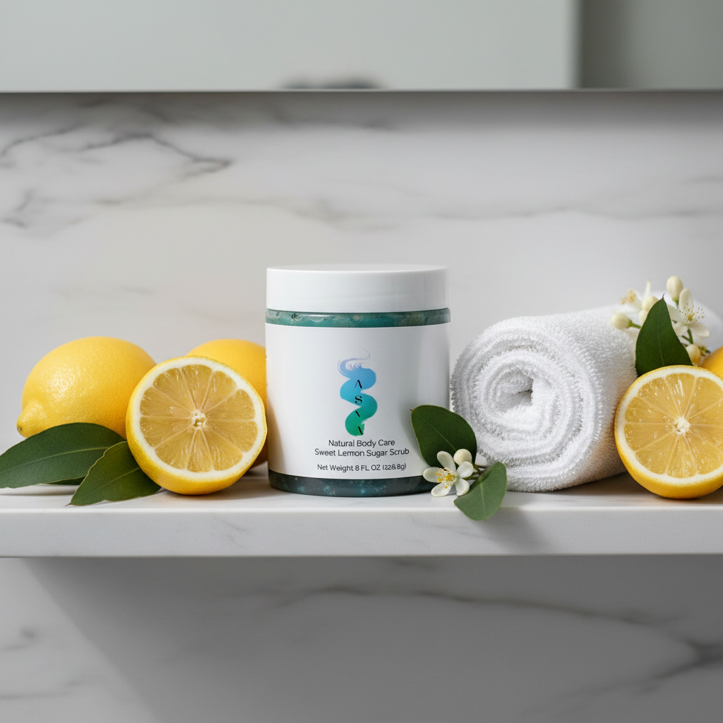 Sugar Scrub Bathroom Shelf